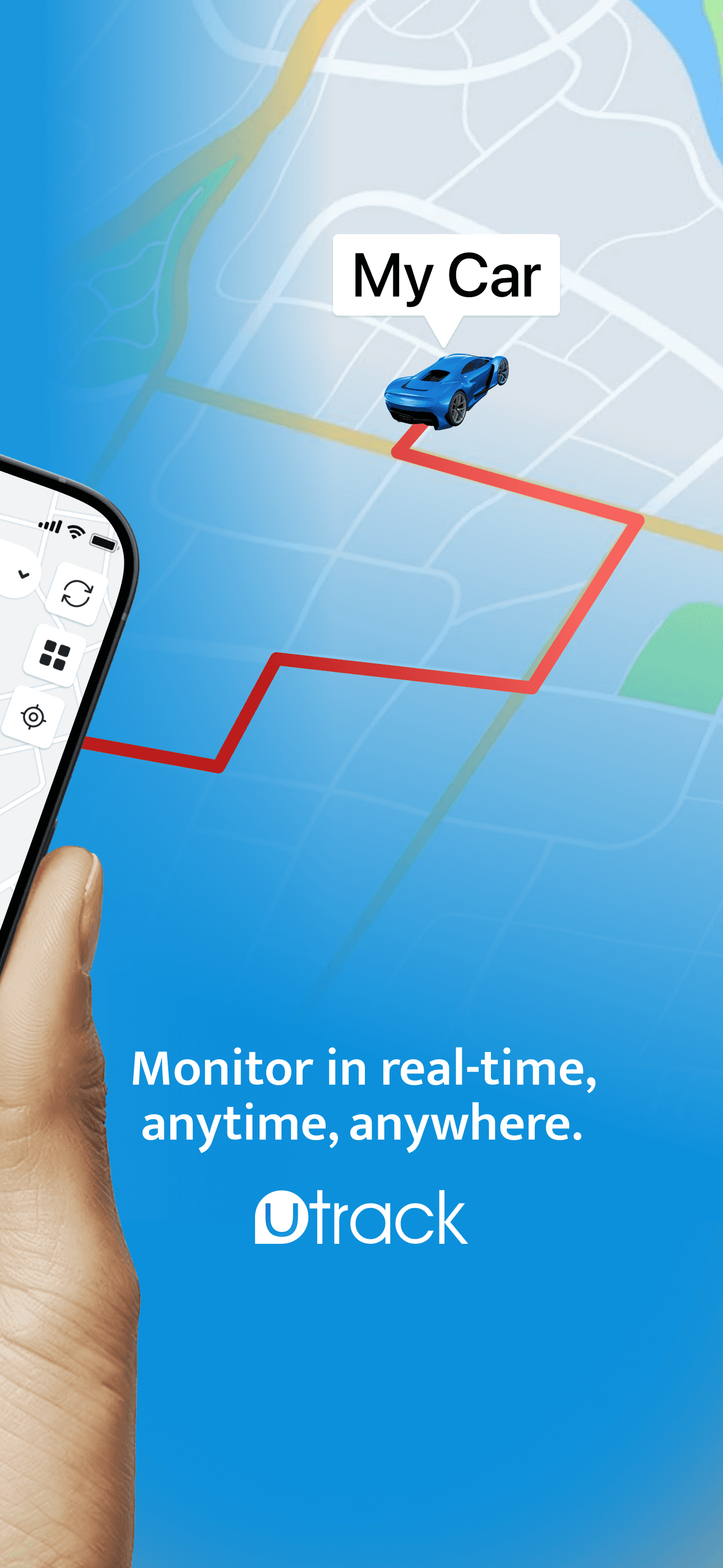 UTrack web admin Device Models screen with alert features switched on or off for each tracker model
